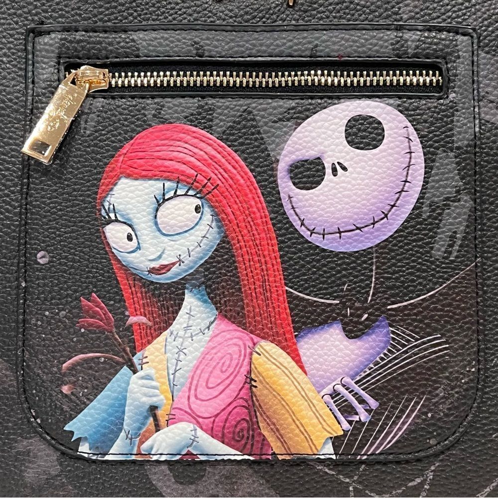 Disney Nightmare Before Christmas Crossbody Shoulder Bag NWT WondaPOP Designer - Picture 2 of 9